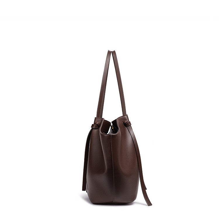 Structured Shoulder Tote Bag