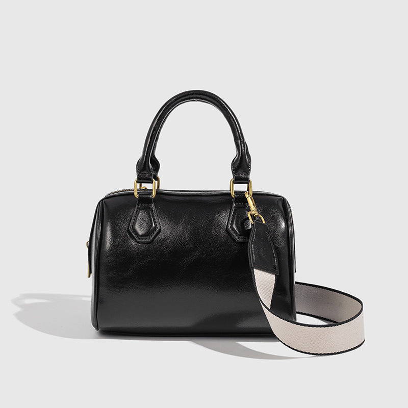Structured Mini Bowling Handbag