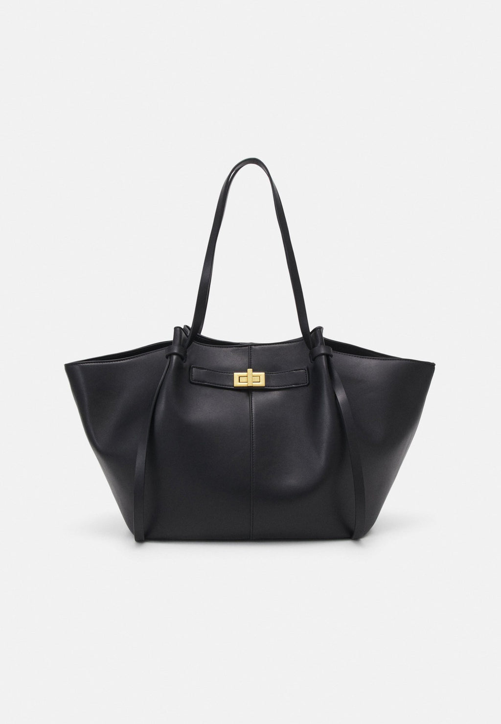 Structured Shoulder Tote Bag