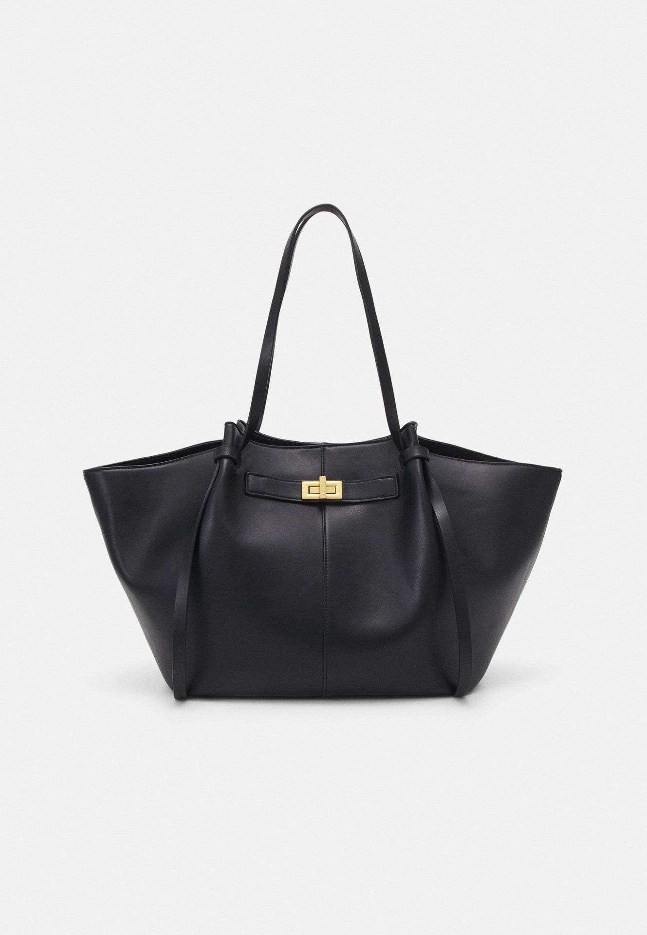 Structured Shoulder Tote Bag