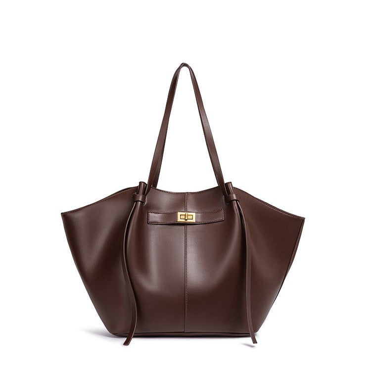 Structured Shoulder Tote Bag