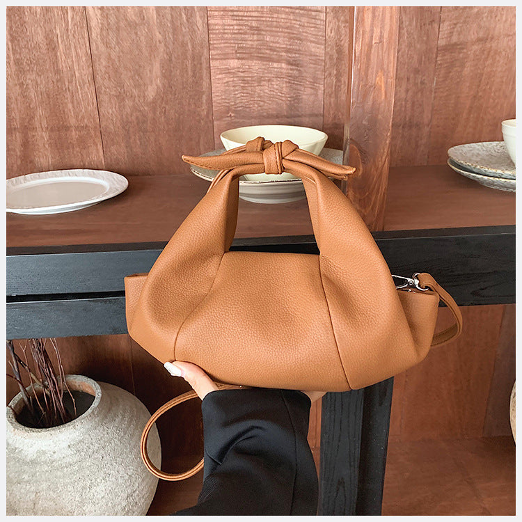 Knot Handle Shoulder Bag