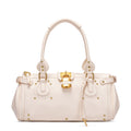 Structured Top Handle Handbag